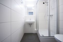 Bad eines 1-Zimmer-Apartments